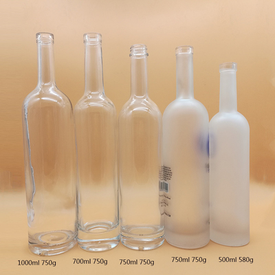 Triângulo de ouro congelado Brandy garrafa vazia Decal transparente