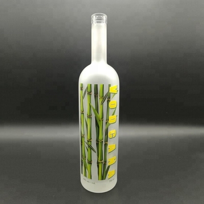 Garrafa de vidro de cortiça para a indústria de bebidas no México Tequila Vodka e uísque