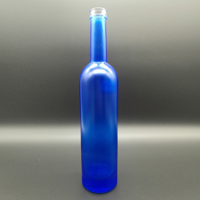 Imposto de amostragem grátis Garrafas de gin de vidro para álcool/liquor Garrafa de vidro vazia