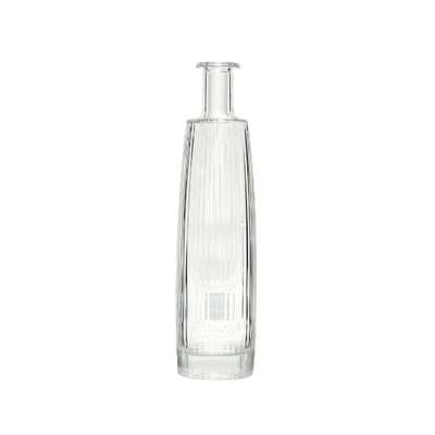 350 ml 750 ml garrafa de água de vidro transparente Spray de cor personalizado para material de vidro Super Flint