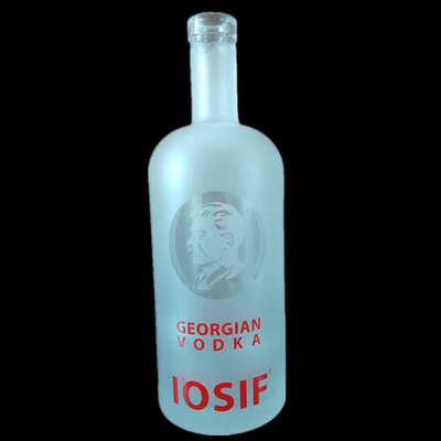 700 ml Whiskey Vodka Garrafa de vidro com material de vidro de cristal e aspecto sofisticado