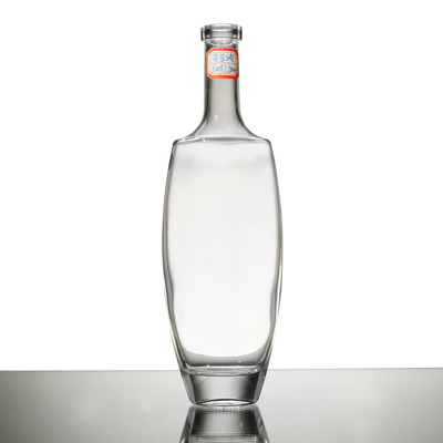 Garrafa de vidro de 500 ml com rolha de vidro de material de super-fritura