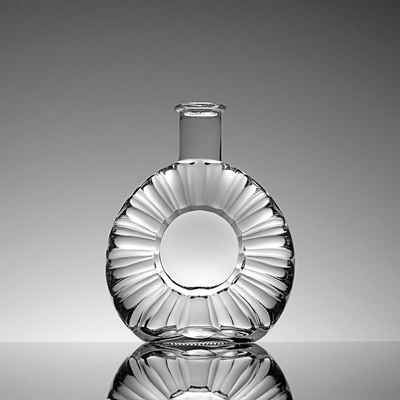 Super Flint Glass 375ml 500ml 700ml Garrafas para Vodka Gin Whisky Rum Brandy Venda a granel