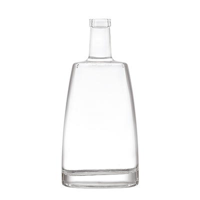 Estampagem a quente 2 litros garrafa de vidro para forma personalizada sumo bebida espirituosa álcool vodka gin vinho azul
