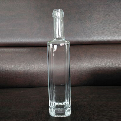 Material do colarinho Vidro 700 ml garrafa de azeite vazia com certificação e base espessa