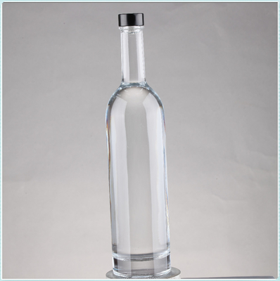 Garrafas de álcool de vidro de pedra com cortiça 75cl Capacidade 750ml