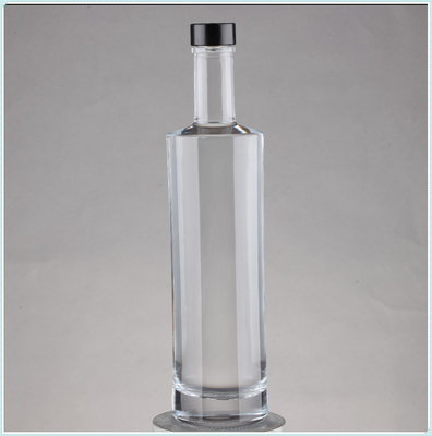 Garrafas de álcool de vidro de pedra com cortiça 75cl Capacidade 750ml