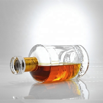 Garrafa de licor vazia personalizada 1L garrafa de vidro de vodka com design exclusivo Expedição expressa
