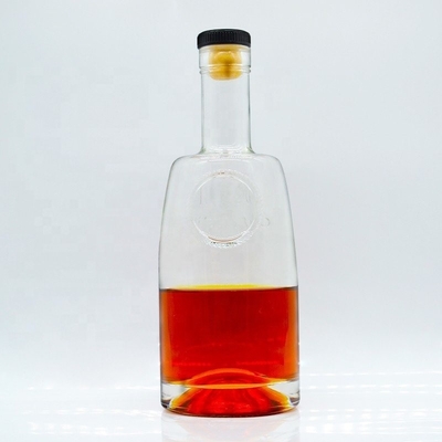 Garrafa de licor vazia personalizada 1L garrafa de vidro de vodka com design exclusivo Expedição expressa