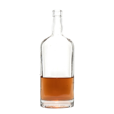 700 ml frasco quadrado 250 ml gin vodka bebida de licor garrafa de vidro de Yuncheng Ruisheng