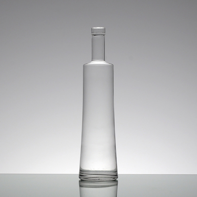 Garrafa de suco de vidro de cristal personalizada da Itália com tipo de vedação de cortiça