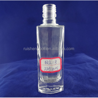 Fabricado sob medida 50ml 100ml Spray Glass Dropper Bottle para perfume recarregável OEM aceito