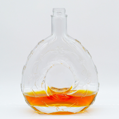 Decal Superficie Handling Super Flint Material de vidro Vazio 750 ml garrafa de vodka para bebidas espirituosas