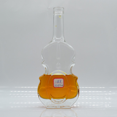 Botella de vidro personalizada de 750 ml/500 ml para bebidas alcoólicas Embalagem Tipo de vedação de tampa desligada