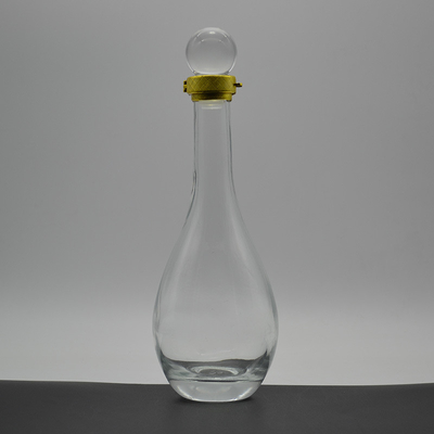 Bebidas industriais Design personalizado garrafa de vidro garrafas de vidro de licor para vodka