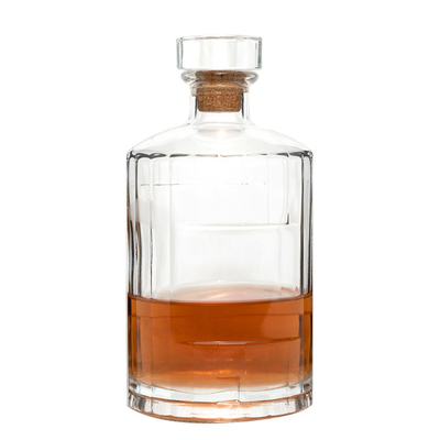 Botão de vidro de 750 ml de design personalizado com forma única e tipo de vedação Guala