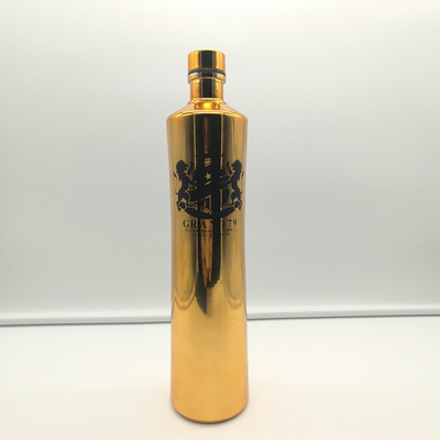 Electronic Custom Vodka Highly OEM/ODM 750ml garrafa de vidro de uísque com tampa de parafuso