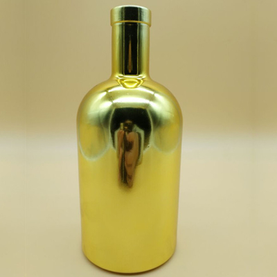 Electronic Custom Vodka Highly OEM/ODM 750ml garrafa de vidro de uísque com tampa de parafuso