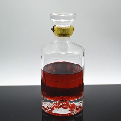 Super Flint Glass Material Botas redondas 0.5L/500ml/700ml para uísque em bebidas espirituosas finais