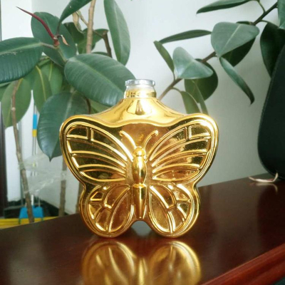 Fota de vidro de perfume de pequena capacidade de design elegante para soluções de embalagem sustentáveis