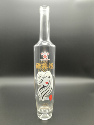 Limoncello Liquor de Vodka de vidro personalizável 750 ml para indústria de bebidas