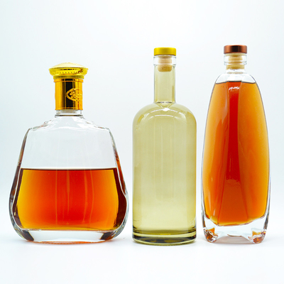 Material de vidro Super Flint 700ml garrafa de álcool para impressão em tela