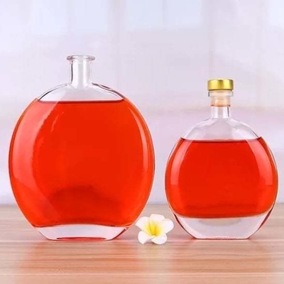 Super Flint 500ml 700ml 750ml Brandy Liquor Garrafas de Vinho com e Fashion Design