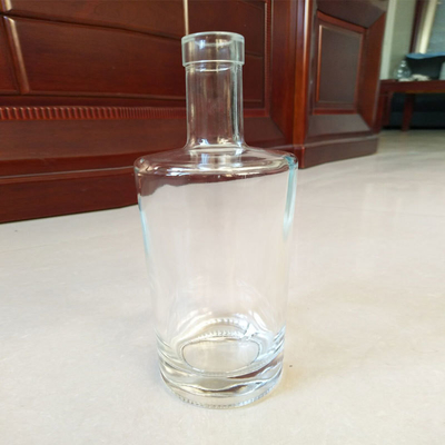 500 ml de vidro transparente exclusivo Liquor Vinho Whisky Vodka Tequila