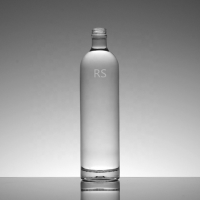 Super Flint Glass Cork Sealing Tipo 750 ml Vodka Whisky Sherry Whiskey Vinho Garrafas de vidro