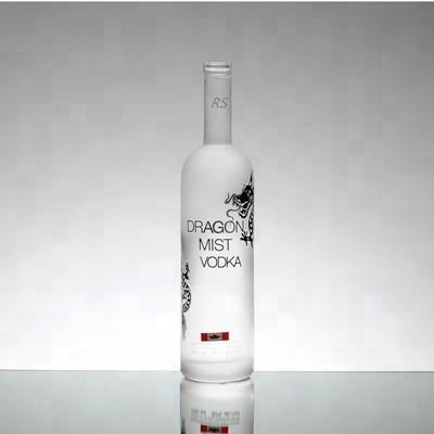 Super Flint Glass Collar 750ml garrafas de vodka com parafuso Top Tipo de vedação na promoção