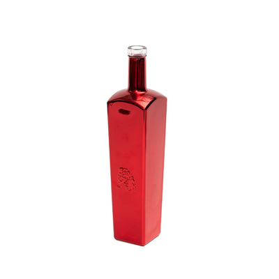 250 ml 500 ml 16 oz Negro Matte escuro garrafas de vidro de Boston para licor Vodka azeite