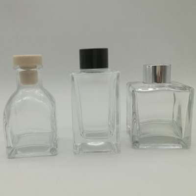 30 ml 50 ml 100 ml Spray Crystal Empty Glass Perfume Bottles Luxury Logo Decal ou Impressão