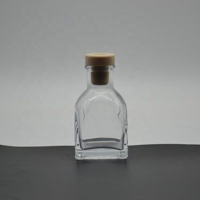 30 ml 50 ml 100 ml Spray Crystal Empty Glass Perfume Bottles Luxury Logo Decal ou Impressão