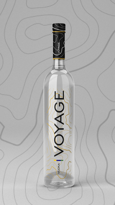 500 ml 750 ml 1000 ml garrafa de vidro Super Flint para Vodka Industrial Whisky Rum Gin Liquor