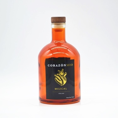 Tipo de vedação tampa de parafuso/garrafa de vidro de cortiça para vinho branco extra logotipo de garrafa preta