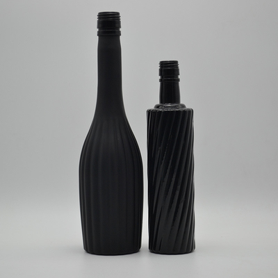375ml 750ml Customizado frito garrafa de vinho de vidro com pagamento T / T e mais características