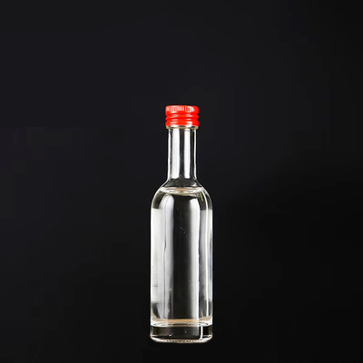 Popular Espray de Whisky Vazio Mini garrafas de vidro de álcool com material de vidro Super Flint