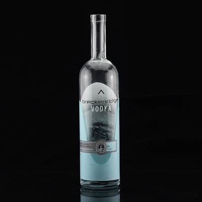 Desenho em gelo vazio GUALA Vodka de cortiça garrafa de vidro de licor 375ml 750ml 1 litro 1750ml