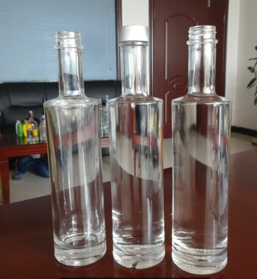 375 ml de rolhas de cortiça de vidro de vinho tinto feitas de vidro de pedra para benefício