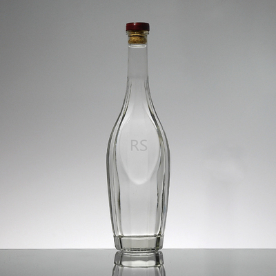 375 ml de rolhas de cortiça de vidro de vinho tinto feitas de vidro de pedra para benefício