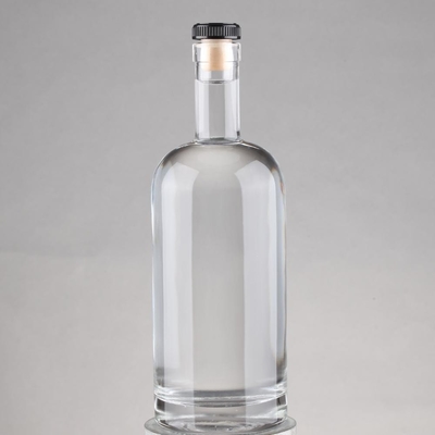 Fechaduras de garrafas com tampa de parafuso 700ml Whiskey Garrafas de vidro vazias claras para vinho OEM/ODM Bem-vindo