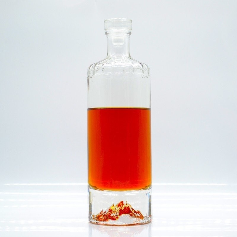 Manuseio de superfície Decal Custom Made Extra Flint Whisky garrafa 500ml 700ml 750ml e 1L
