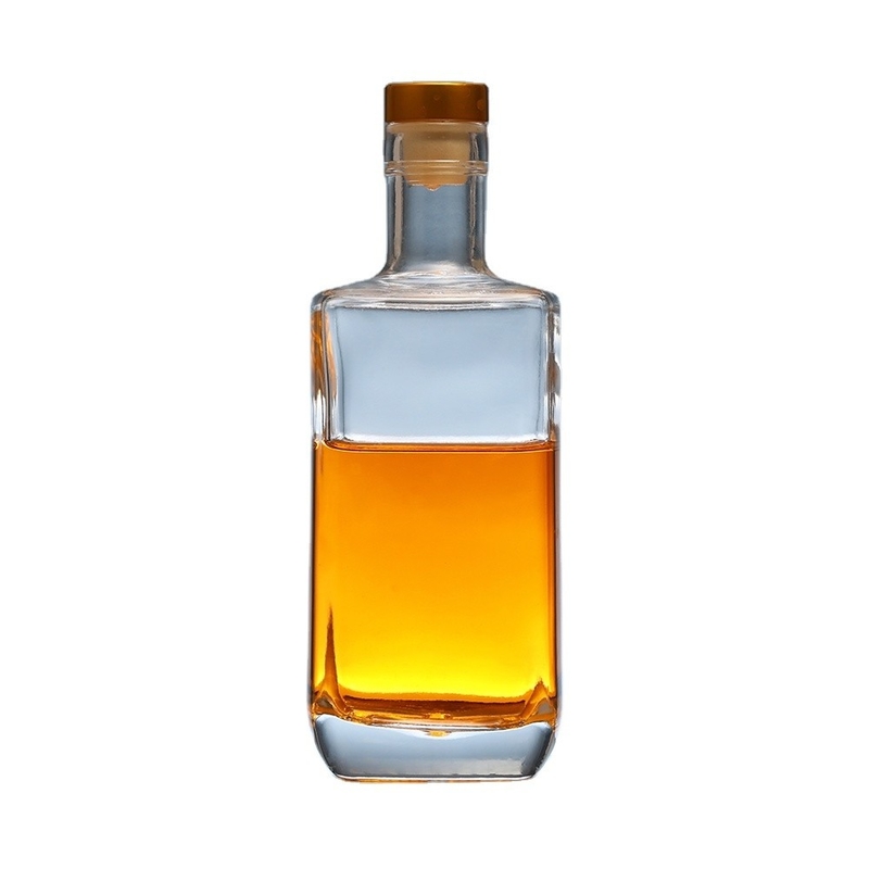 375ml 500ml 750ml Vodka Whisky Liquor Botão com Cortiça Feito de Material Extremamente Branco