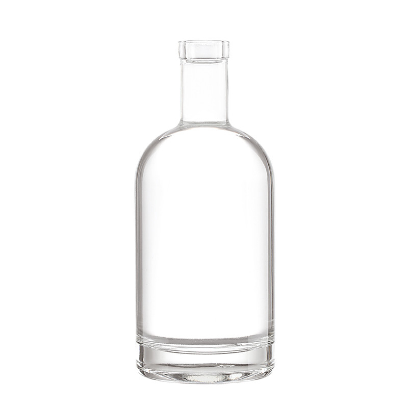 Super Flint Glass 750 ml garrafa para bebida 500 ml licor de brandy e 375 ml vodka