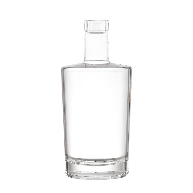 Garrafa de vidro de 1 litro personalizada para vinhos e bebidas alcoólicas
