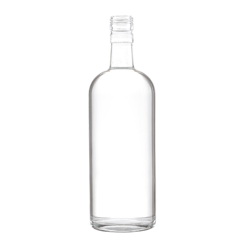 Super Flint 700ml 750ml Gin Vodka Garrafas de vidro para personalização Whisky Liquor Brandy Vazio