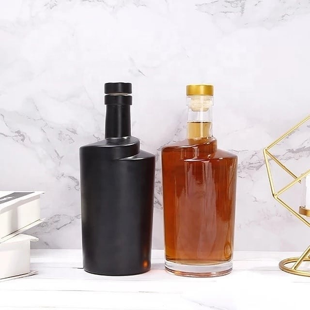 700 ml 750 ml frasco de spray de álcool congelado vazio para vodka rum gin uísque uísque vinho licor