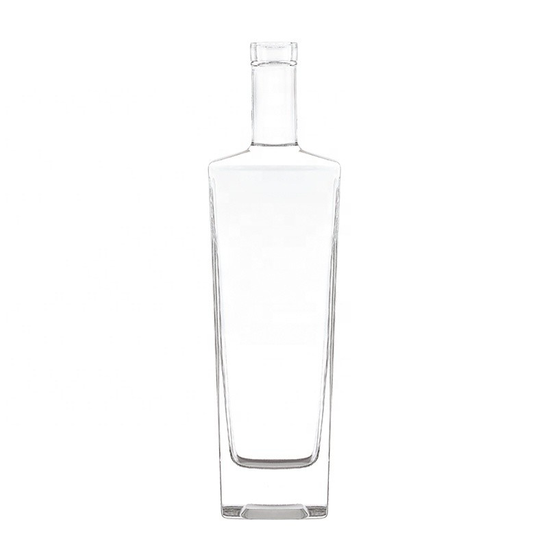 Super Flint Custom Logo 100ml 350ml 550ml 750ml Garrafa de vidro para Tequila Vodka Whisky