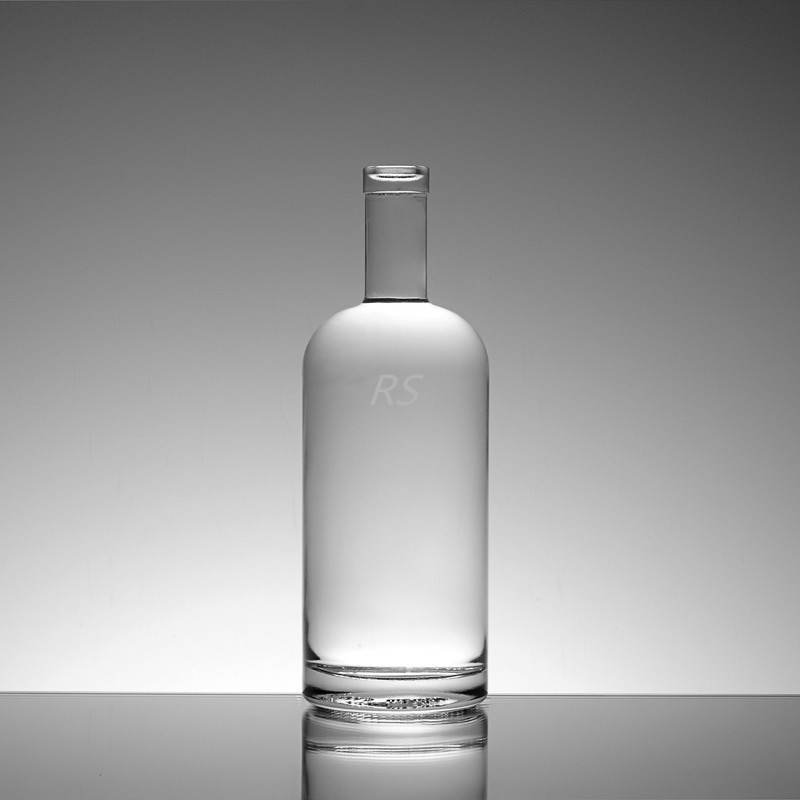 Decal Superficie Handling Custom Giant 750ml 1000ml Gin de cerveja vazio Rum Decanter Álcool Liquor Pruna Vinho Garrafa
