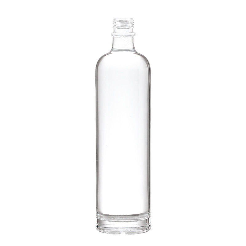 Luxo Tequila Liquor Gin Champagne Vodka Blue Label Whisky 750 ml Garrafa de vidro transparente com cortiça